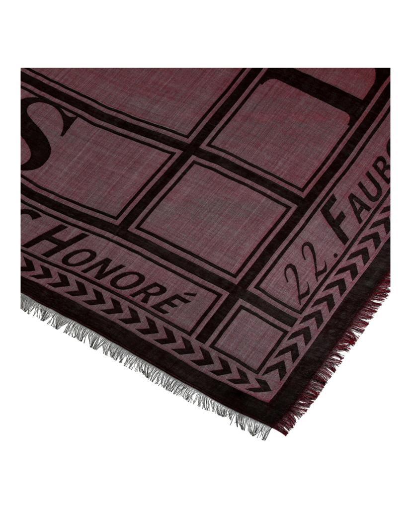 商品Lanvin|Logo Wool Scarf,价格¥1446,第4张图片详细描述