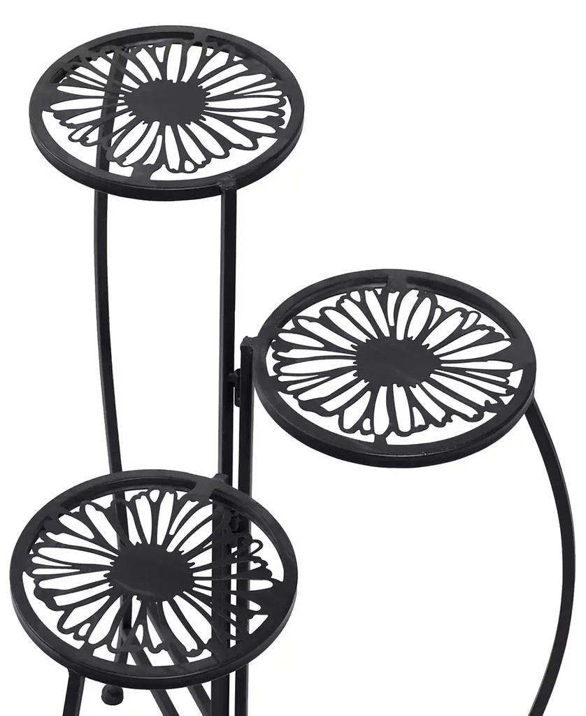 Metal Indoor Outdoor 3 Tier Floral Plant Stand 商品
