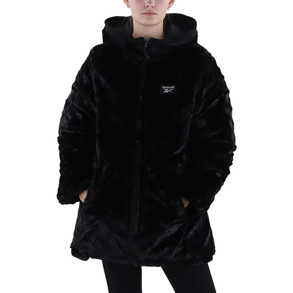 商品Reebok|Reebok Womens Insulated Faux Fur Lined Puffer Jacket,价格¥294,第2张图片详细描述