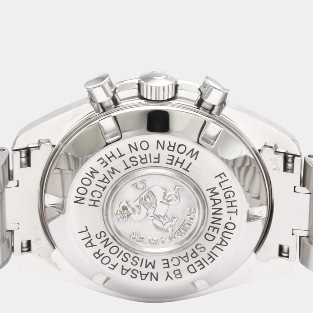 商品[二手商品] Omega|Omega Black Stainless Steel Speedmaster Professional 3570.50 Manual Winding Men's Wristwatch 42 mm,价格¥26723,第6张图片详细描述