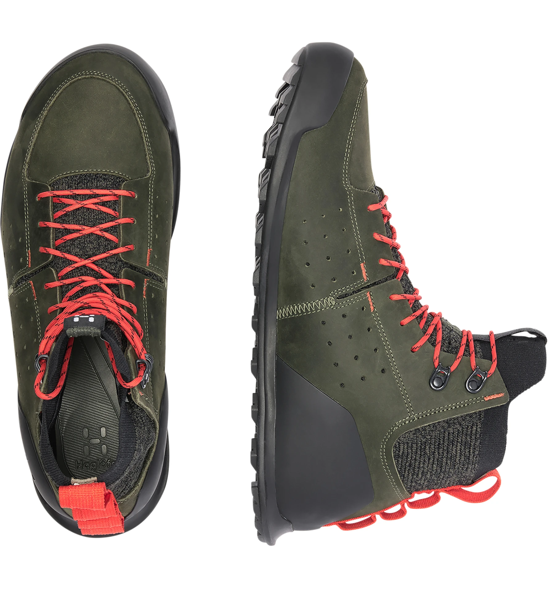 商品【商品预售7天】 Haglofs|Haglofs 男士户外高山靴 4986804MF 红色,价格¥3646 描述