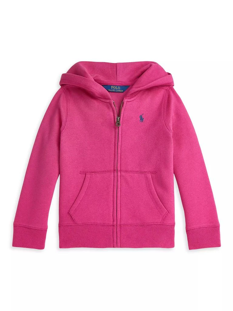 商品Ralph Lauren|Little Girl's Magic Fleece Hoodie,价格¥339,第1张图片