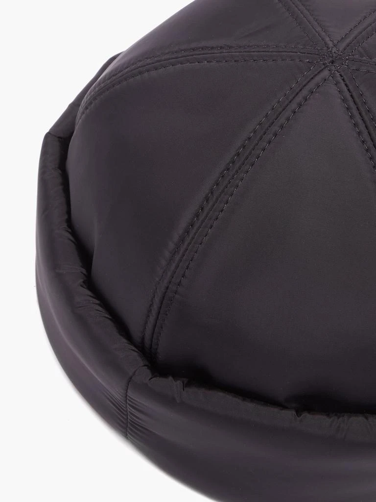 商品Prada|Triangle logo-plaque nylon beanie,价格¥4979,第4张图片详细描述