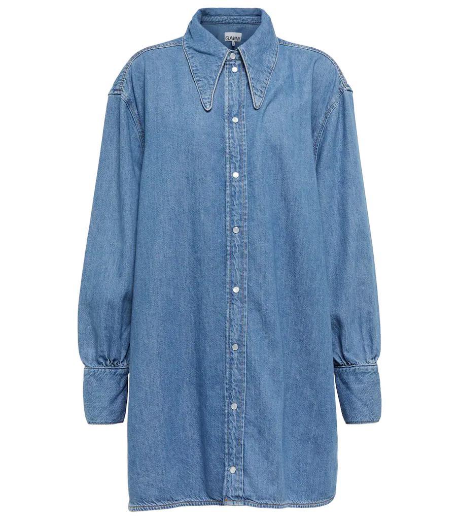 商品Ganni|Denim shirt dress,价格¥2145,第1张图片