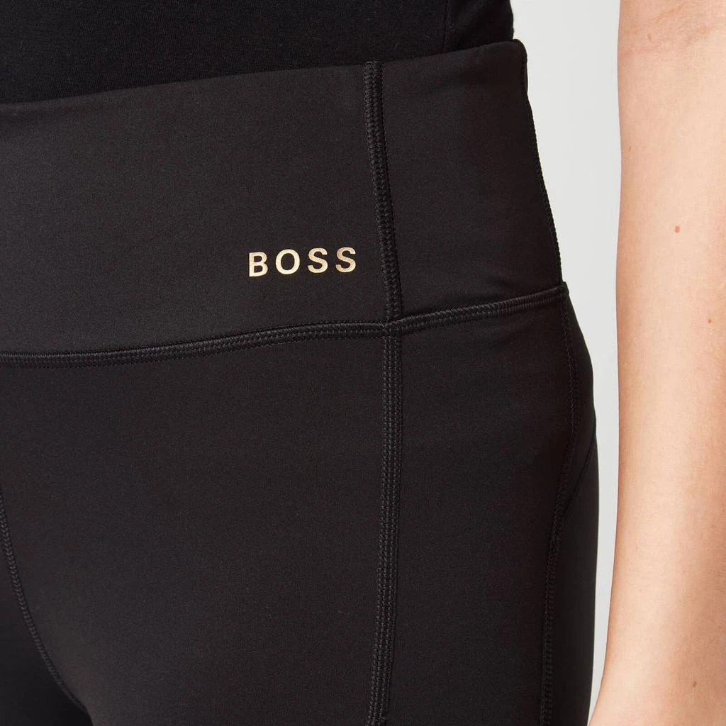 商品Hugo Boss|BOSS Women's C_Eame Gold Leggings - Black,价格¥471,第3张图片详细描述