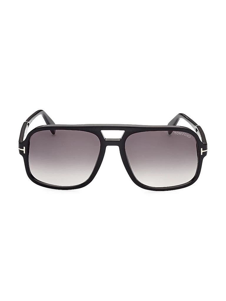 商品Tom Ford|Falconer-02 60MM Navigator Sunglasses,价格¥3585,第2张图片详细描述