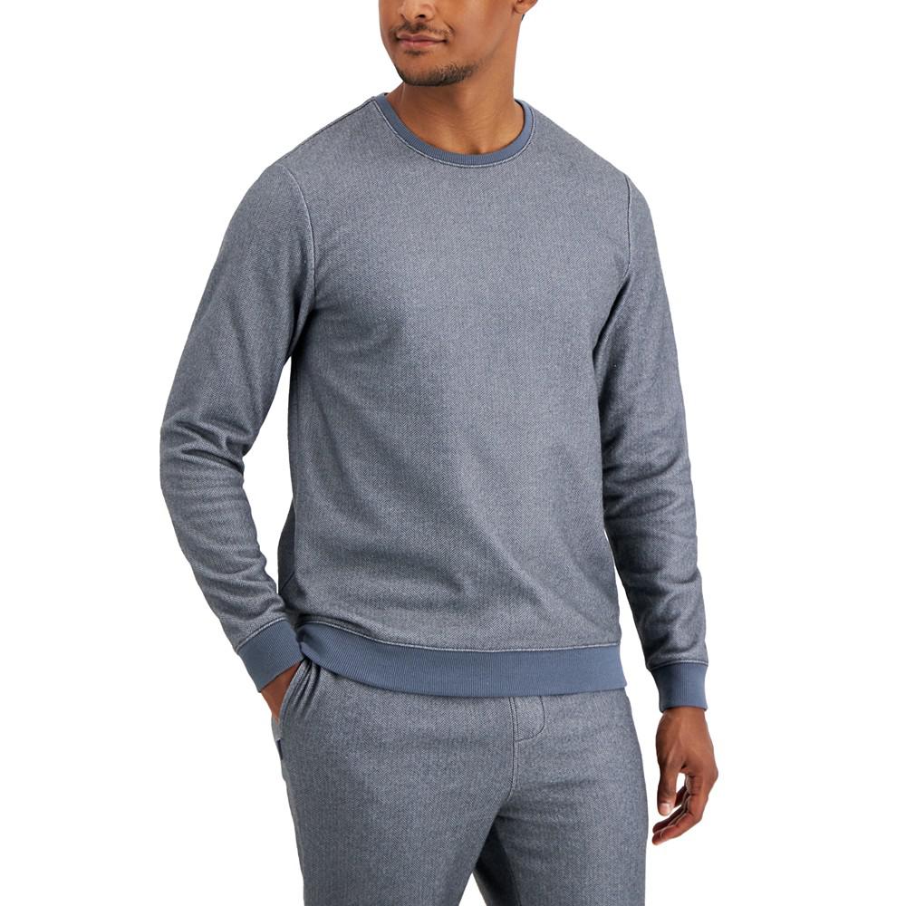 Men's Fleece Pajama Shirt, Created for Macy's商品第1张图片规格展示