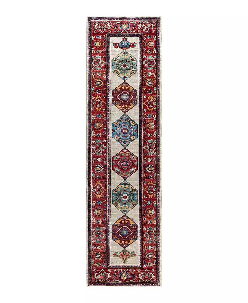 商品ADORN HAND WOVEN RUGS|Serapi M1999 2'8"x9'9" Runner Area Rug,价格¥9797,第1张图片