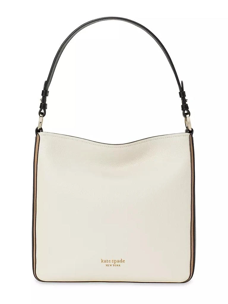 商品Kate Spade|Hudson Colorblocked Leather Hobo Bag,价格¥1818,第1张图片