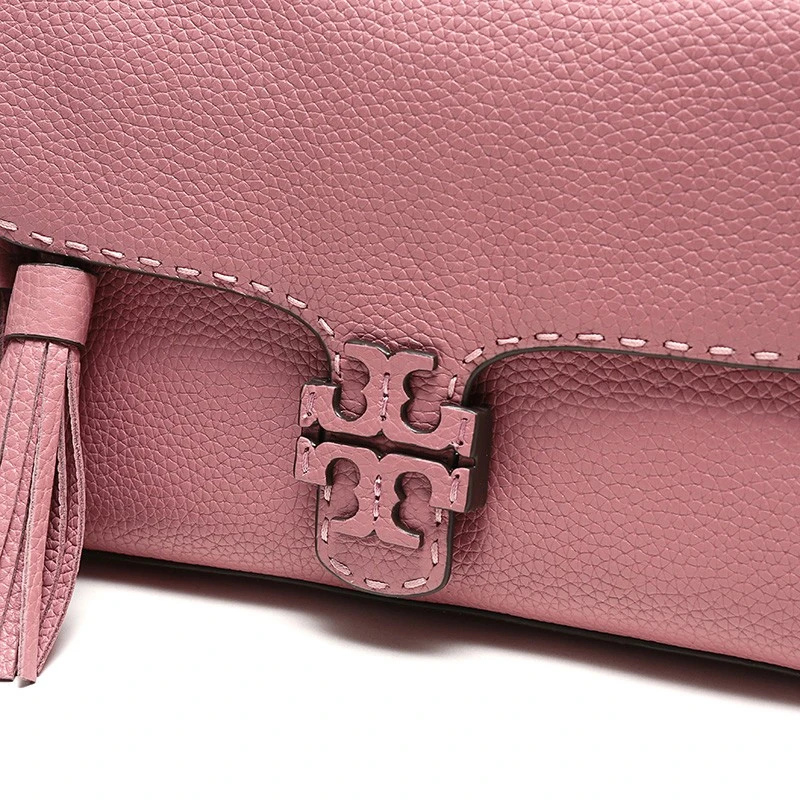 Tory Burch 汤丽柏琦 女士粉色斜跨单肩包 53163-651 商品