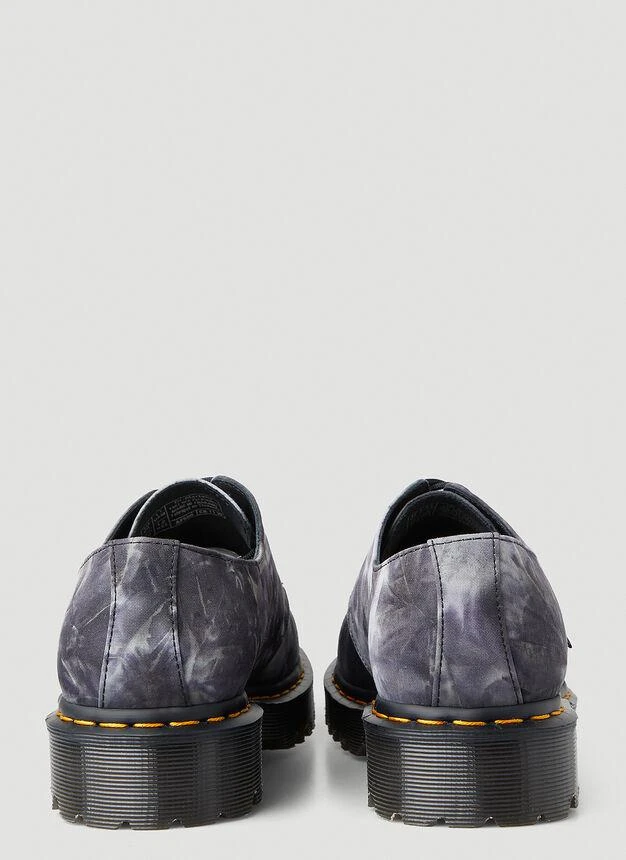 商品Dr. Martens|x Pleasures 1461 Tie-Dye Shoes in Grey,价格¥502,第4张图片详细描述