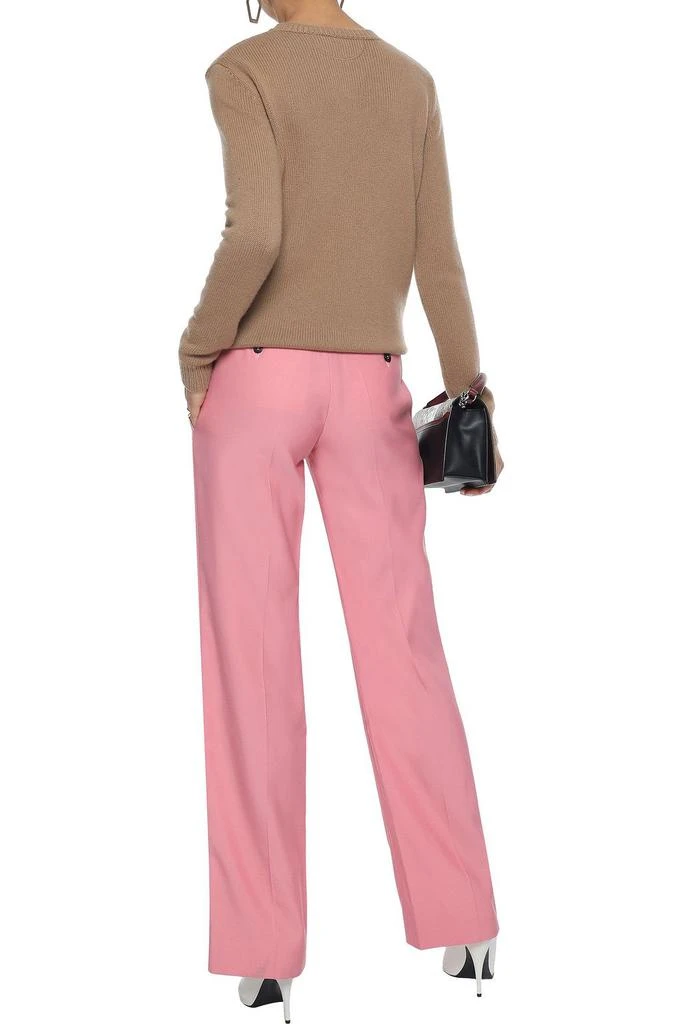 商品Valentino|Cotton-blend twill wide-leg pants,价格¥3891,第3张图片详细描述