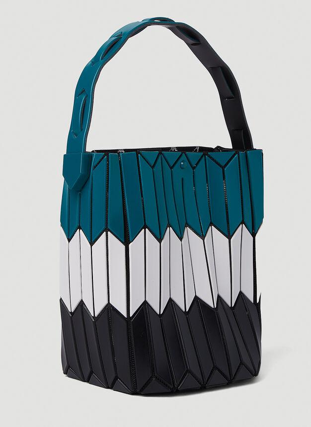 Matte Bucket Handbag in Blue商品第2张图片规格展示