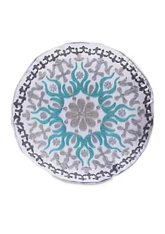 商品Levtex Home|Vasari Stripe Round Medallion Pillow,价格¥251,第1张图片