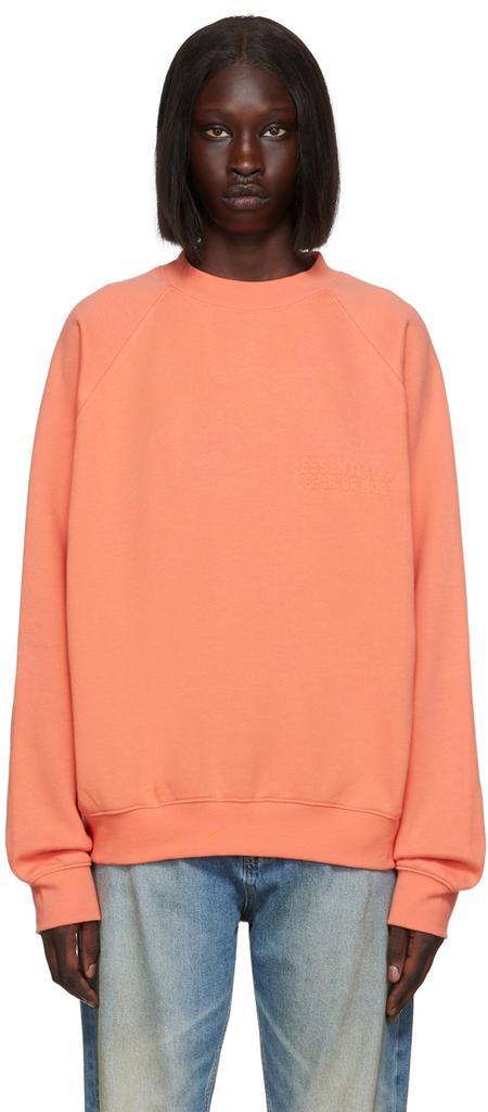 商品Essentials|Pink Crewneck Sweatshirt,价格¥574,第1张图片