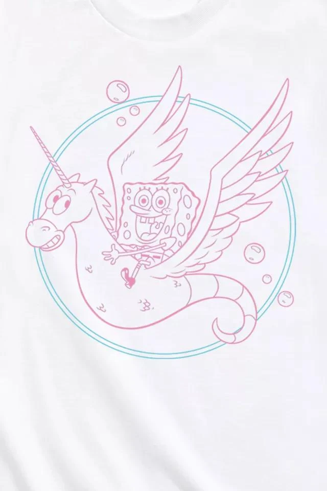 商品Urban Outfitters|SpongeBob SquarePants Unicorn Tee,价格¥264,第2张图片详细描述