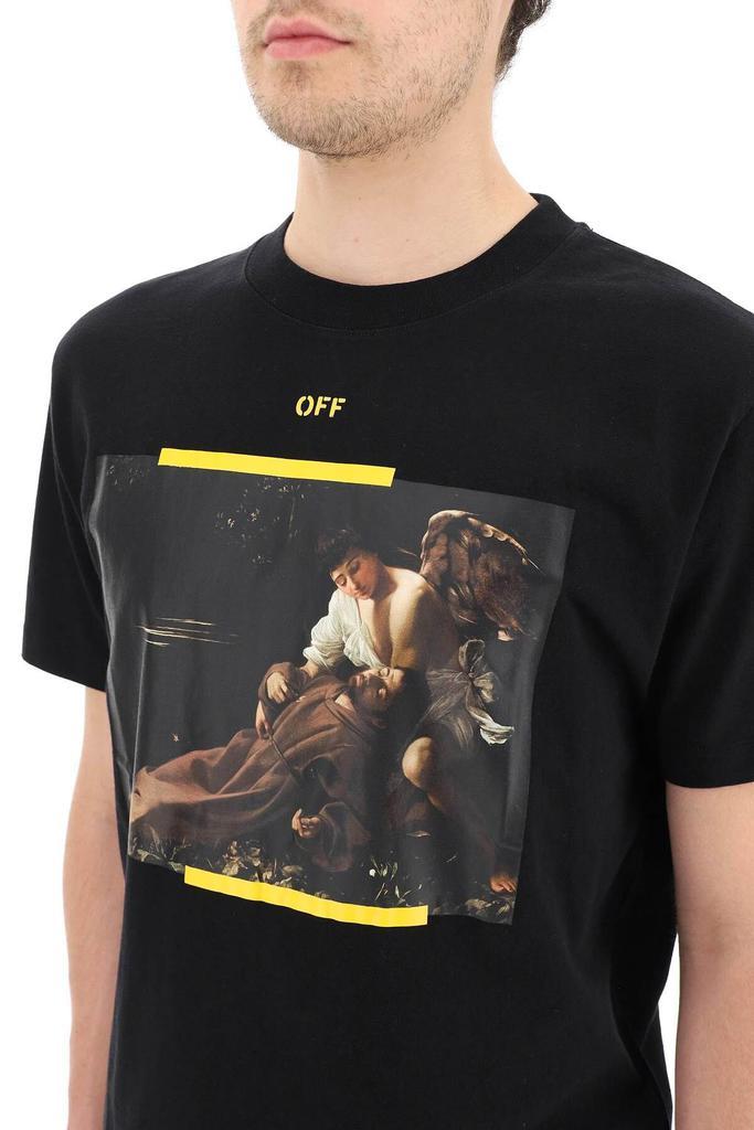 商品Off-White|CARAVAGGIO SAINT FRANCIS T-SHIRT,价格¥1900,第7张图片详细描述