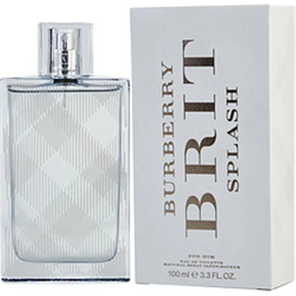商品Burberry|Burberry 269821 Brit Splash Eau De Toilette Spray - 3.3 oz,价格¥592,第1张图片
