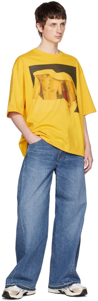 商品Calvin Klein|Yellow Huddle T-Shirt,价格¥289,第4张图片详细描述