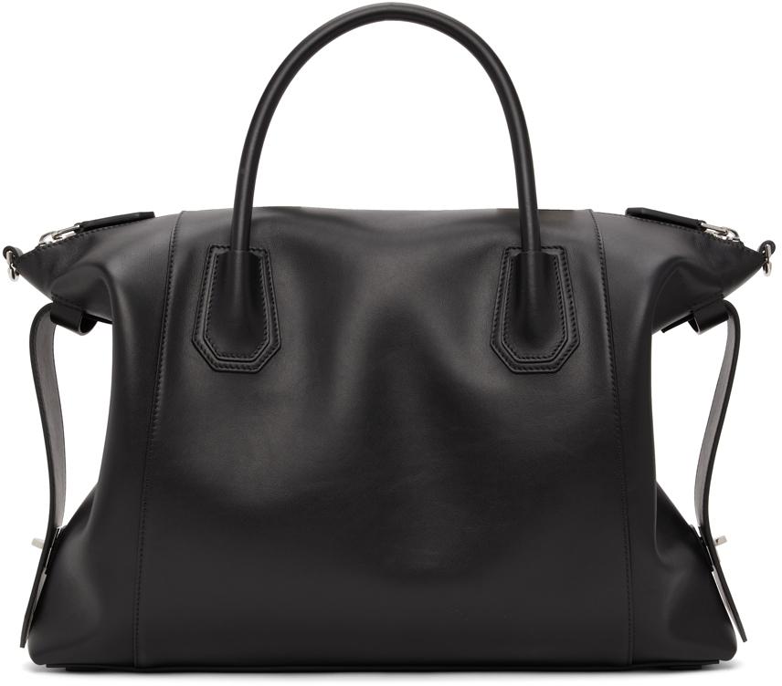 Black Medium Antigona Soft Bag商品第4张图片规格展示