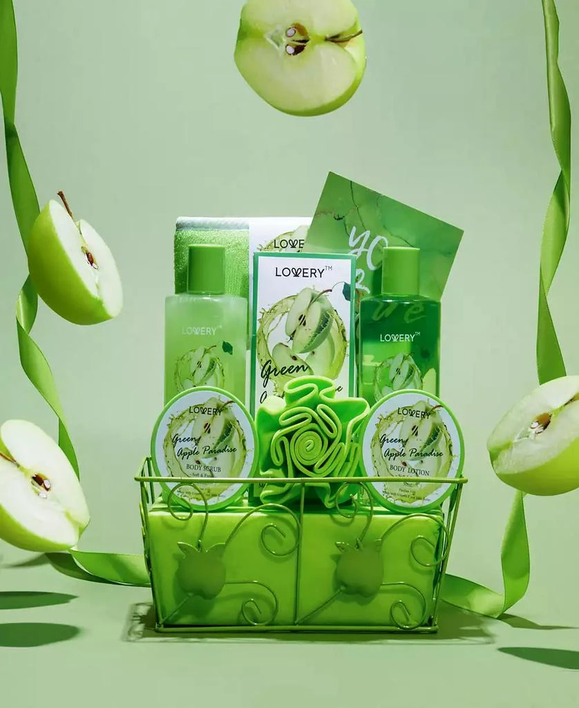 商品Lovery|9-Pc. Green Apple Paradise Body Care Gift Set,价格¥208,第3张图片详细描述