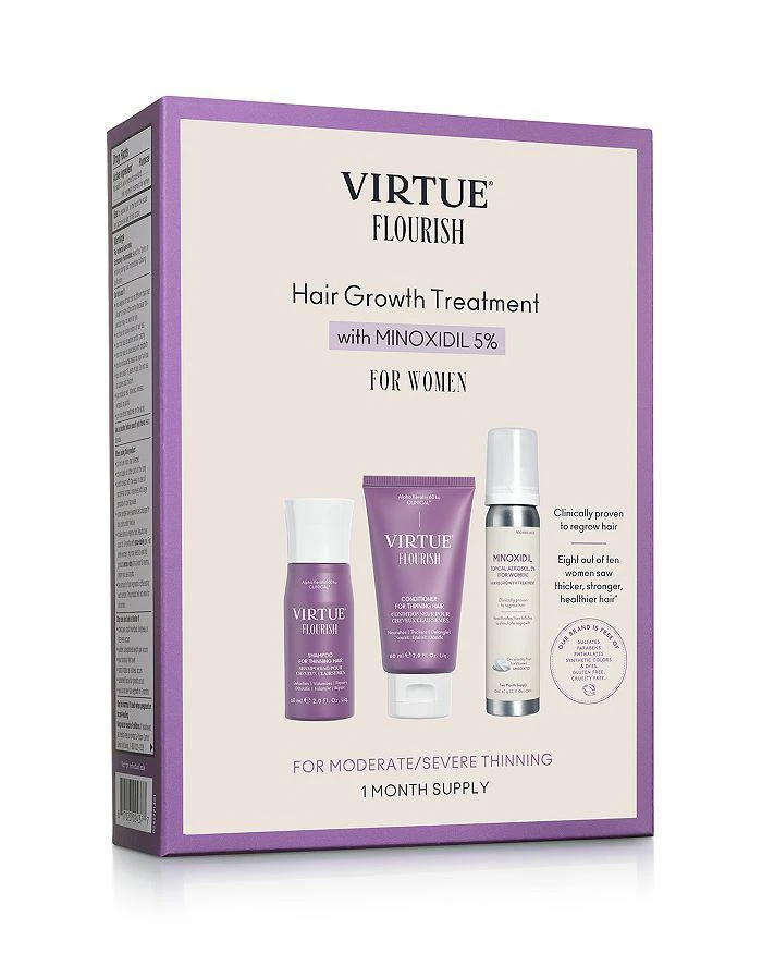 商品VIRTUE|Flourish Hair Growth Treatment Set,价格¥487,第1张图片