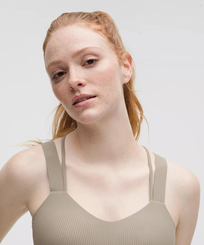 Like a Cloud Ribbed Longline Bra *Light Support, D/DD Cup 商品