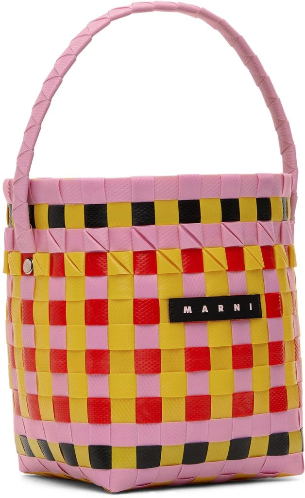 �商品Marni|Kids Yellow & Brown Pod Bucket Tote,价格¥927,第2张图片详细描述