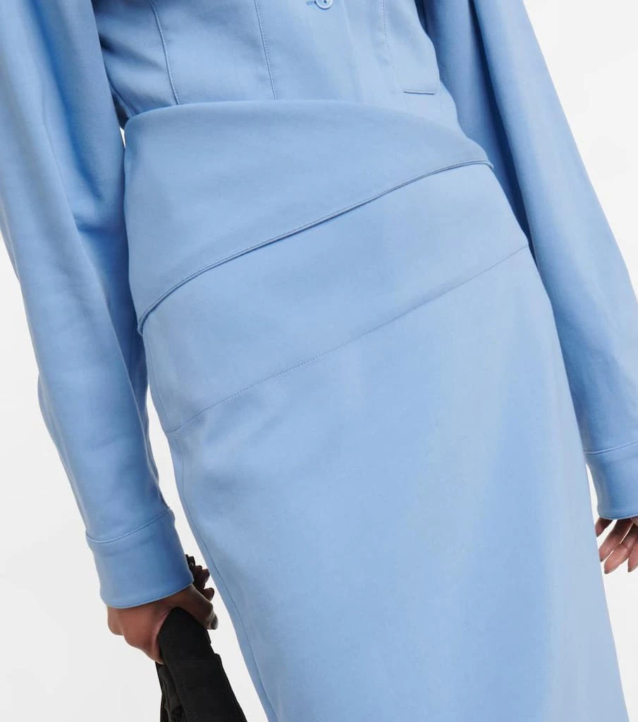 商品Lemaire|Asymmetrical midi skirt,价格¥1812,第4张图片详细描述