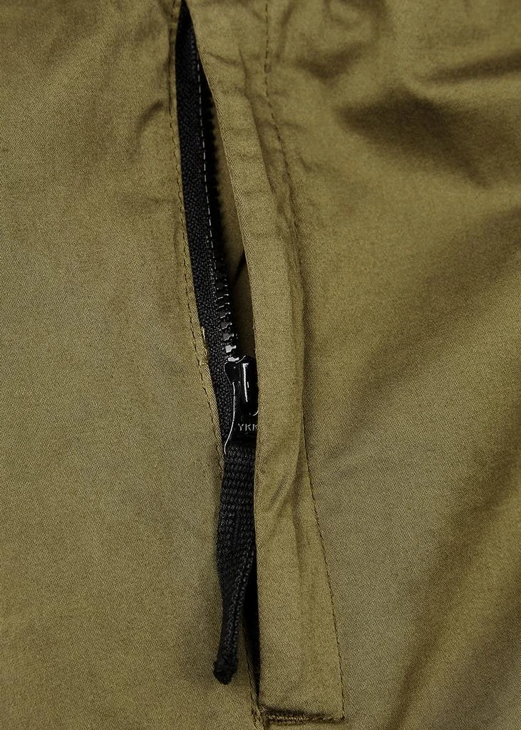 商品Stone Island|KIDS Olive stretch-cotton cargo trousers (10-12 years),价格¥907,第2张图片详细描述