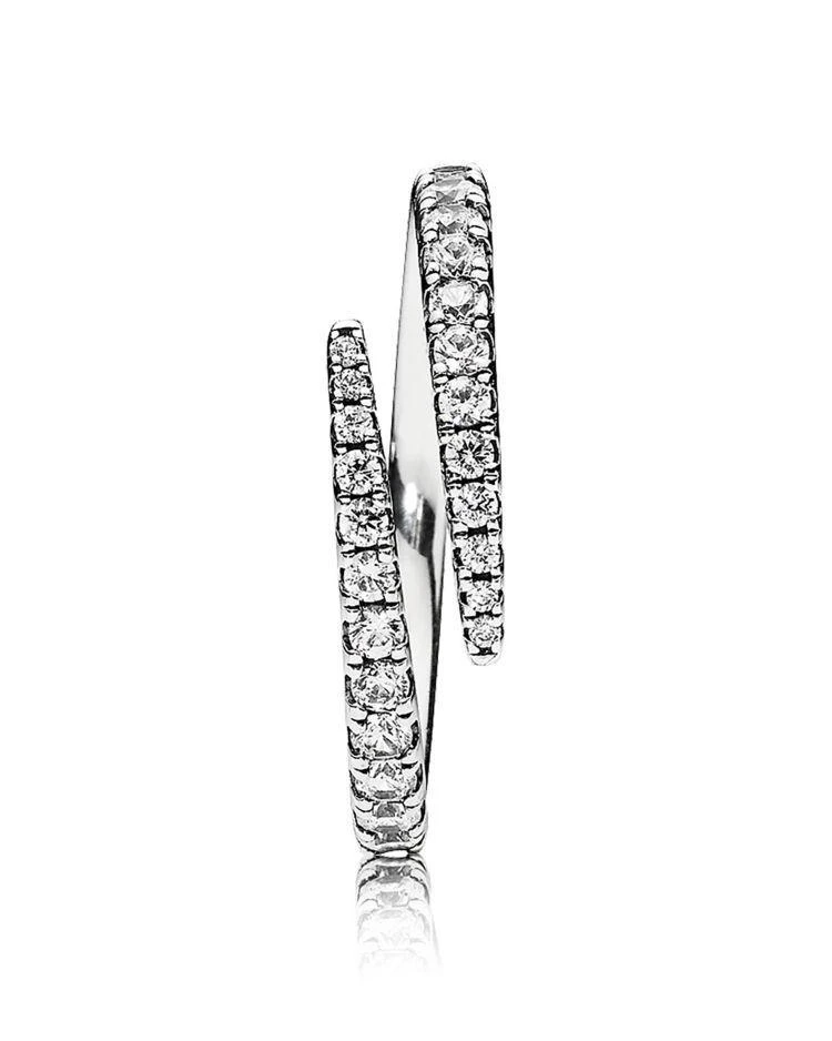 商品PANDORA|Ring - Sterling Silver & Cubic Zirconia Shooting Star,价格¥519,第1张图片