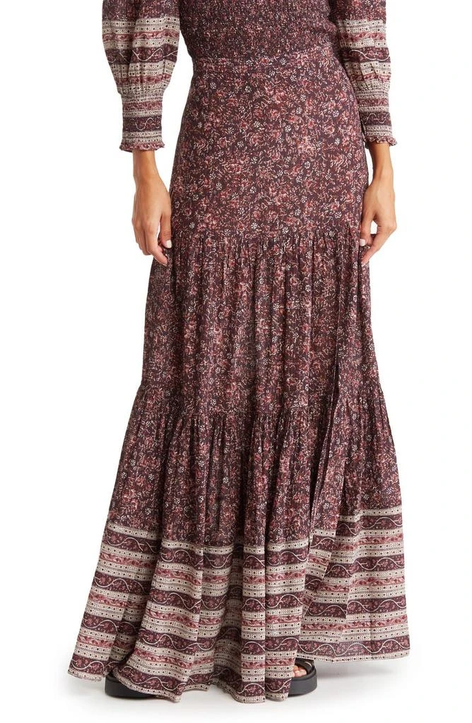 商品VERONICA BEARD|Serence Tiered Maxi Skirt,价格¥1272,第1张图片
