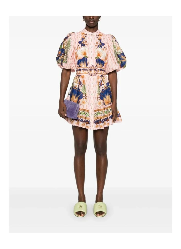 商品Farm Rio|The Dream Garden Pink Mini Dress,价格¥2342,第2张图片详细描述
