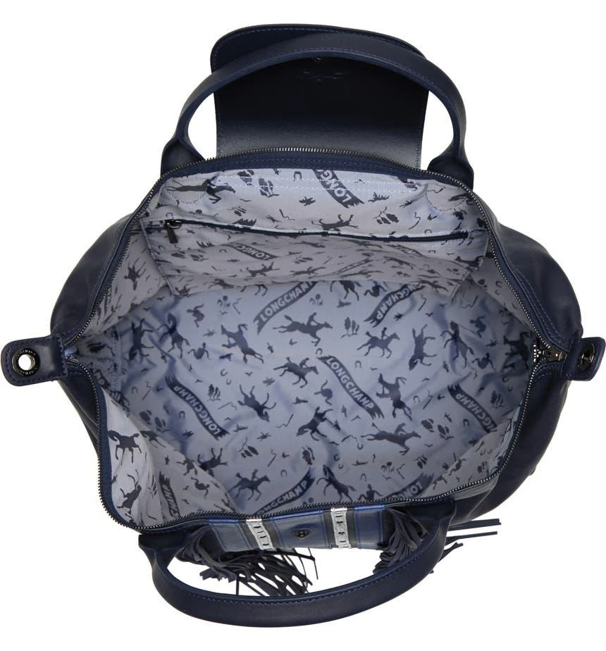 商品Longchamp|Le Pliage Cuir Fringe Duffle Bag,价格¥3051,第5张图片详细描述