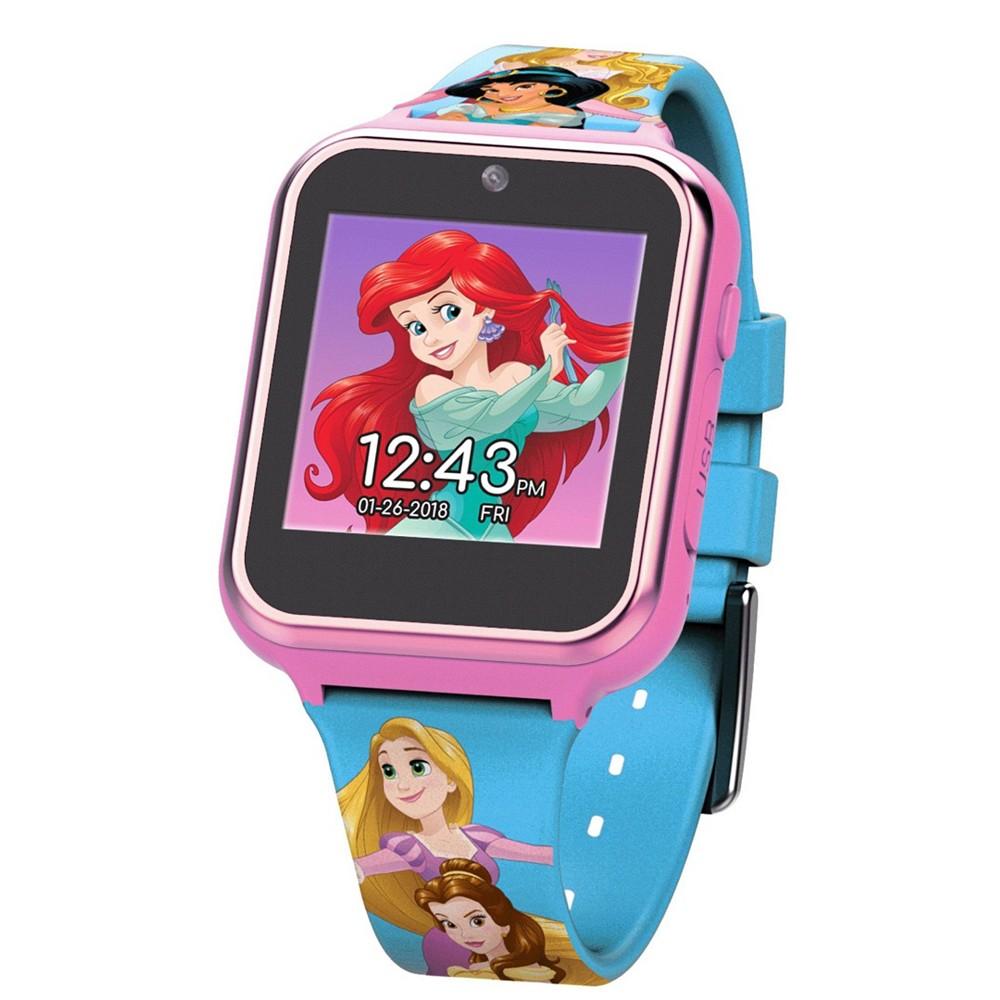 Disney Princess Kid's Touch Screen Pink Silicone Strap Smart Watch, 46mm x 41mm商品第1张图片规格展示