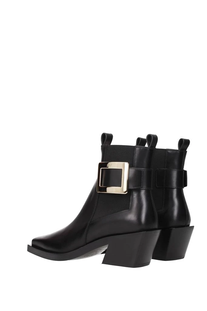 商品Roger Vivier|Ankle boots Leather Black,价格¥3838,第4张图片详细描述