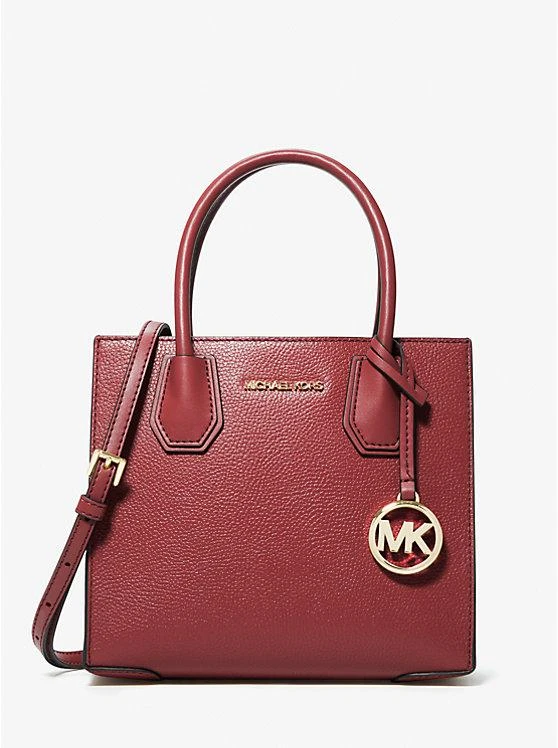 商品Michael Kors|Mercer Medium Pebbled Leather Crossbody Bag,价格¥737,第1张图片