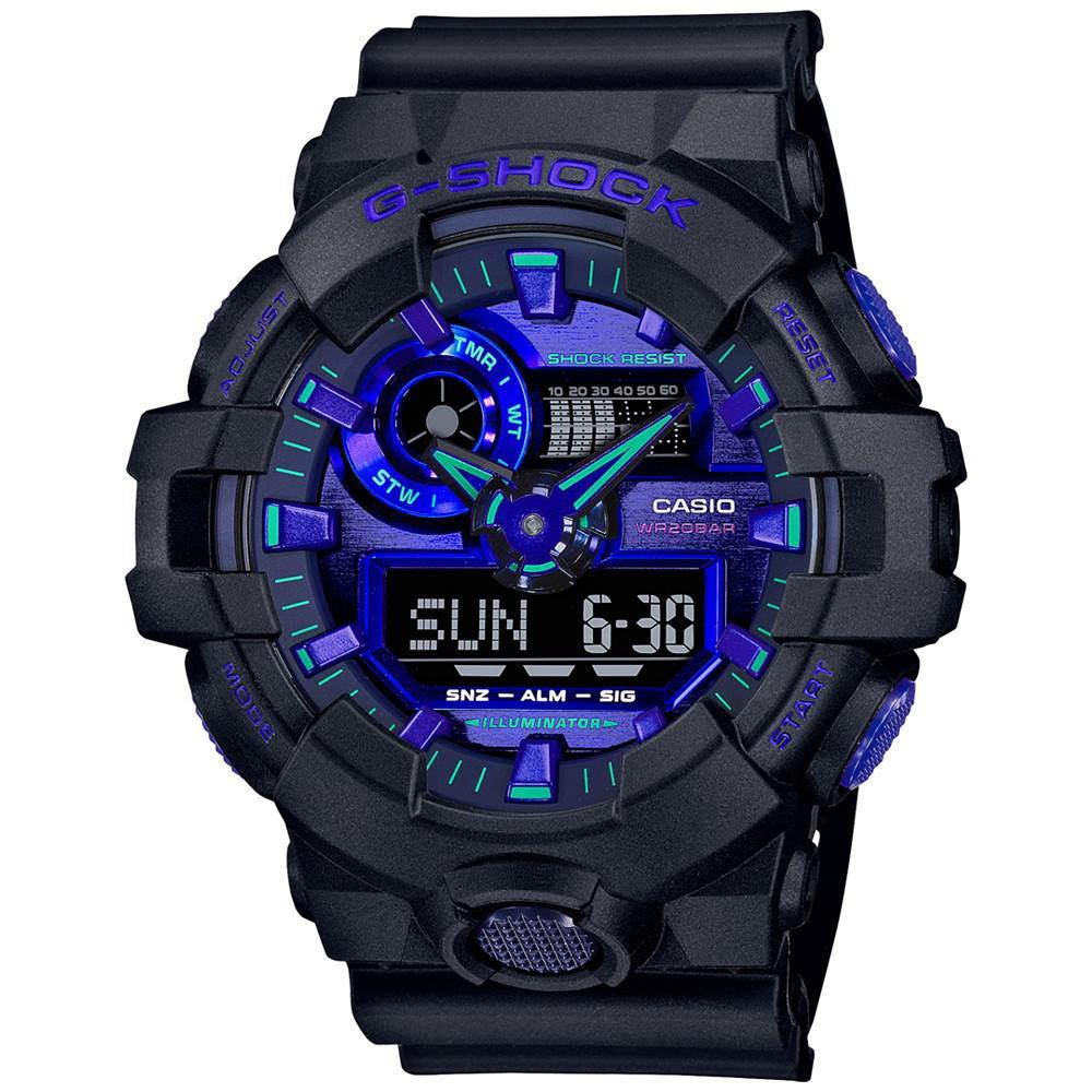 商品G-Shock|Men's Black Resin Strap Watch, 53.4mm,价格¥800,第1张图片