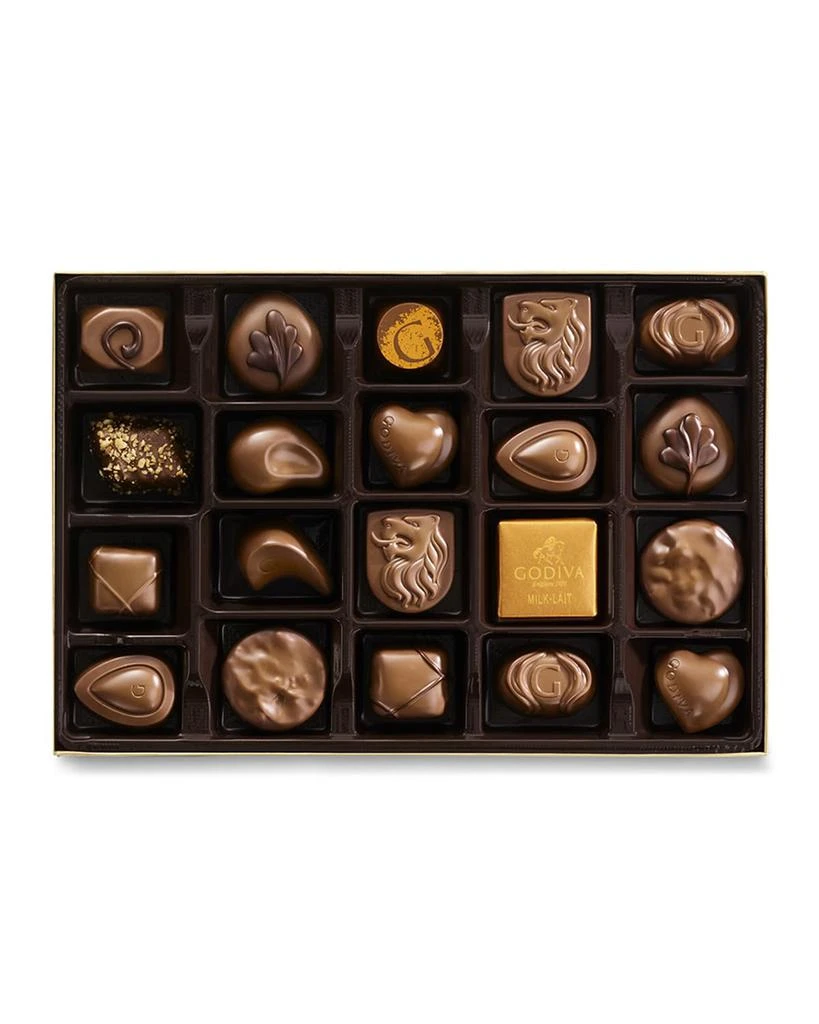 商品Godiva|22-Piece Milk Chocolate Gift Box,价格¥310,第4张图片详细描述
