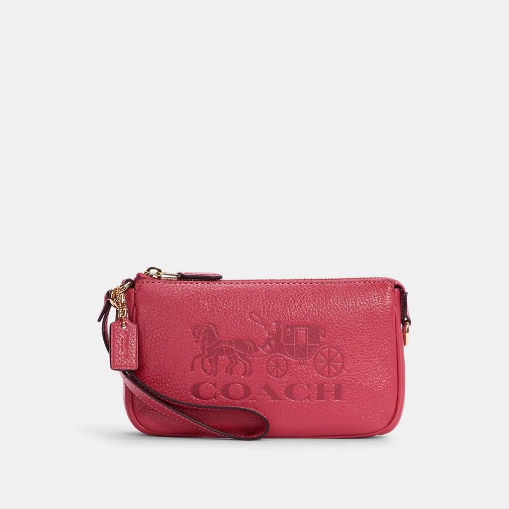 商品Coach|蔻驰Nolita 19 马车印花腋下麻将包,价格¥484,第4张图片详细描述