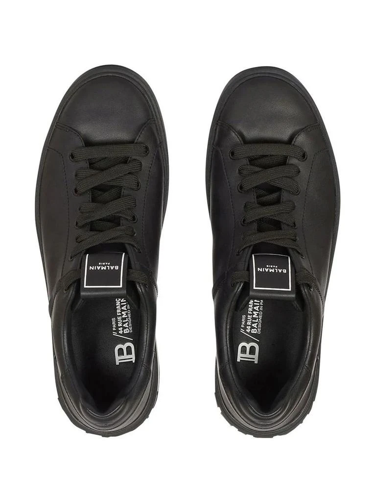 商品Balmain|BALMAIN B-COURT LOW-TOP SNEAKERS,价格¥3485,第4张图片详细描述