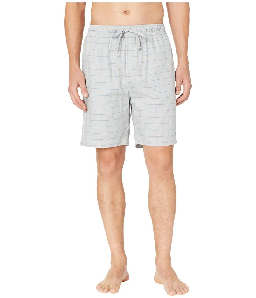 商品Nautica|Windowpane Plaid Sleep Shorts,价格¥149,第1张图片