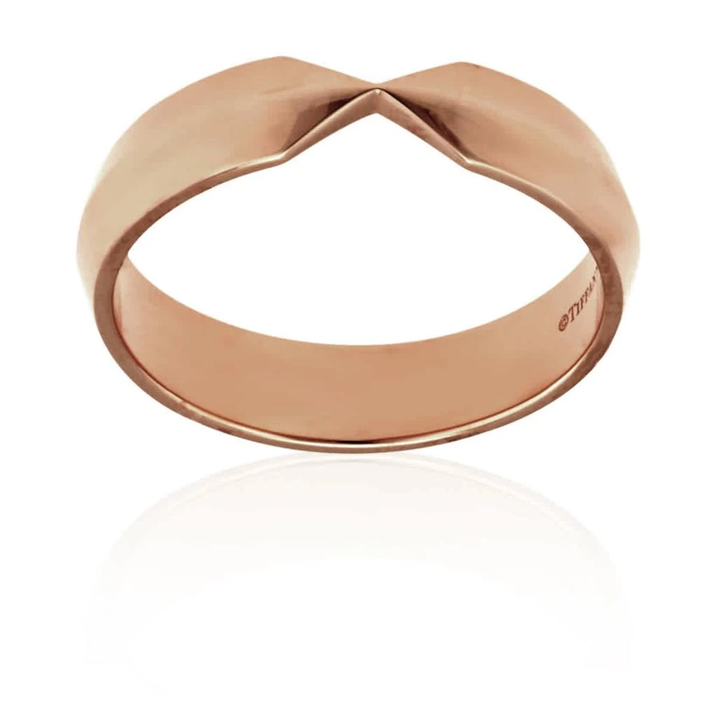 商品Tiffany & Co.|18k Rose Gold Nesting Wide Band Ring,价格¥8696,第2张图片详细描述