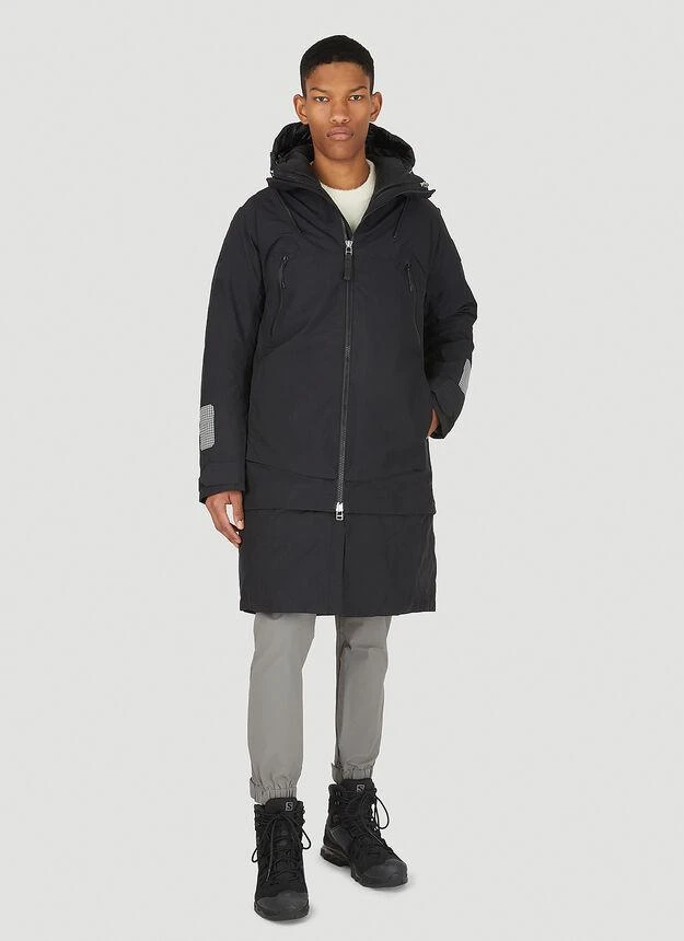 商品Helly Hansen|Modular Parka Coat in Black,价格¥3714,第2张图片详细描述