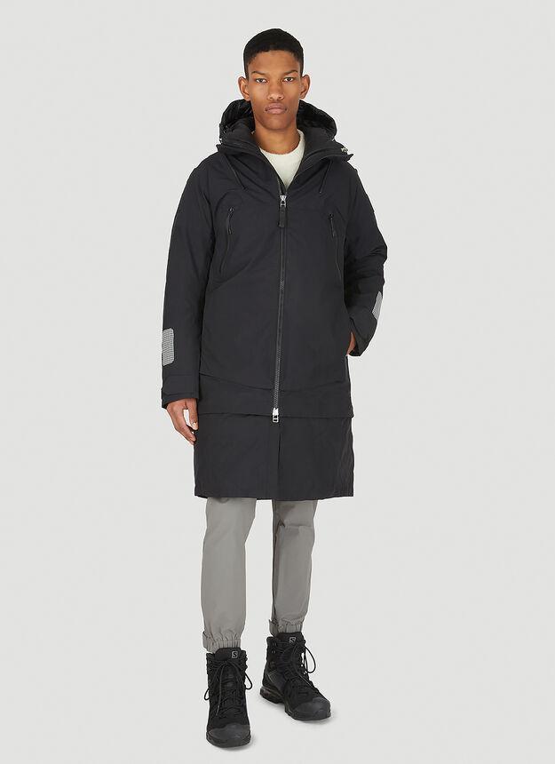 商品Helly Hansen|Modular Parka Coat in Black,价格¥4211,第4张图片详细描述