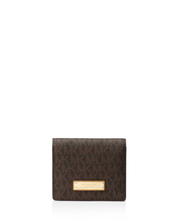 商品Michael Kors|Jet Set Flap Logo Print Card Case,价格¥509,第1张图片