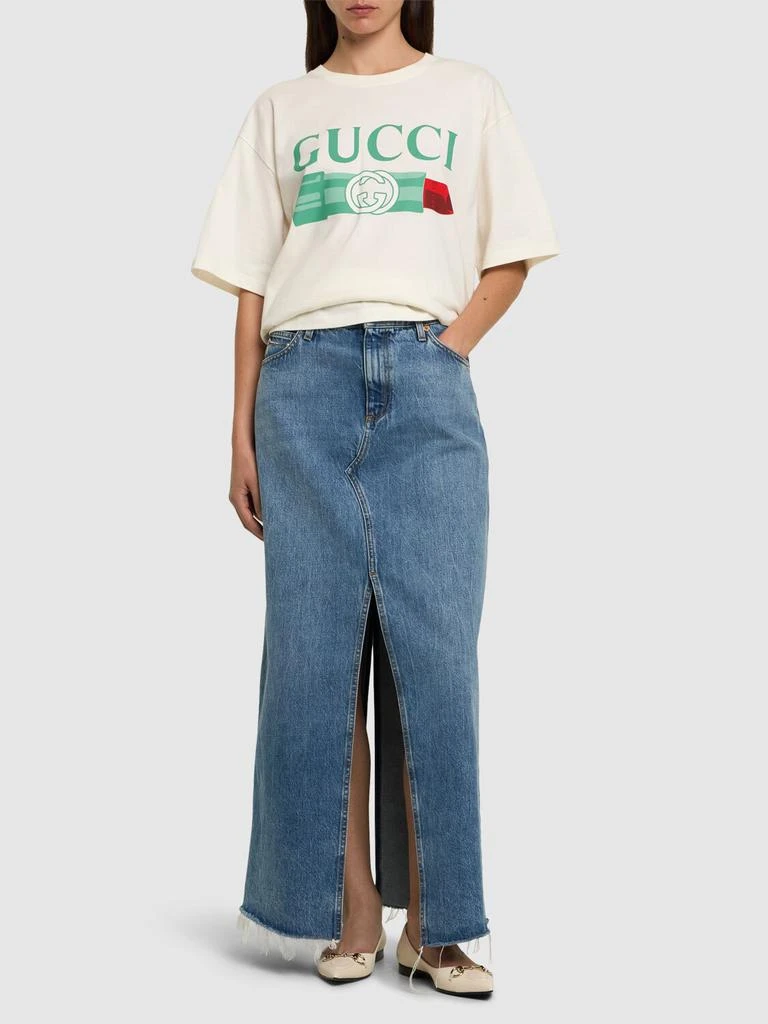 商品Gucci|G-loved Oversize Cotton T-shirt,价格¥4773,第1张图片详细描述