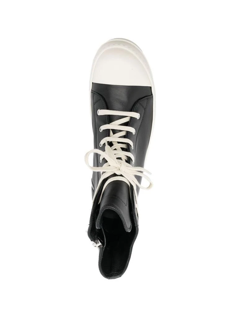 商品Rick Owens|RICK OWENS MEN RAMONES HIGH TOP SNEAKERS,价格¥8777,第3张图片详细描述