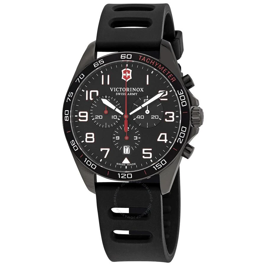 商品Victorinox|FieldForce Sport Chronograph Quartz Black Dial Men's Watch 241889,价格¥2531,第1张图片