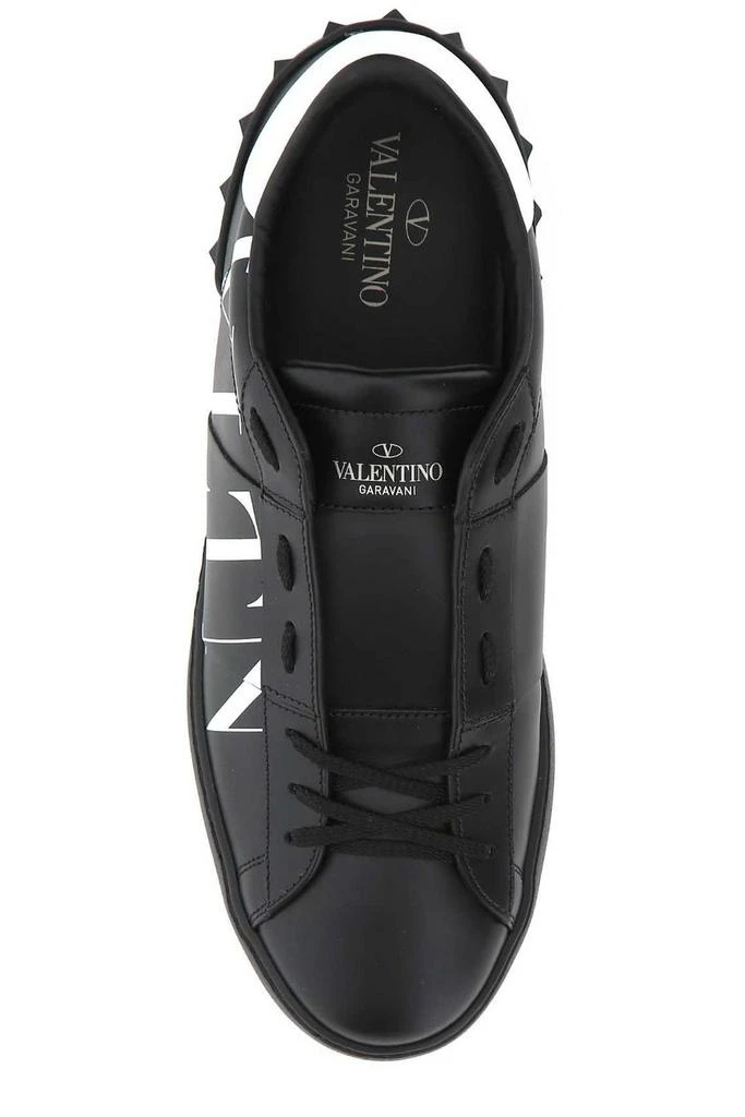 商品Valentino|Valentino Garavani VLTN Logo Printed Lace-Up Sneakers,价格¥4250,第3张图片详细描述